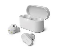 Philips TAT3509WT Cuffie Bluetooth True Wireless In-Ear con cancellazione del rumore - Auricolari piccoli, suono naturale, bassi dinamici, custodia tascabile, chiamate chiare - Bianco