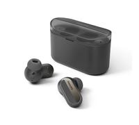 Philips TAT6908BK Cuffie True Wireless | Auricolari Bluetooth In-Ear | Resistenza agli Schizzi IPX4 | 28 Ore di Riproduzione con Custodia di Ricarica | 4 Misure di Auricolari in Silicone | Nero