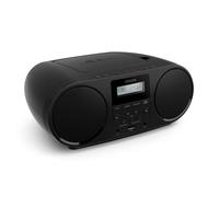 Philips TAZ6000 Lettore CD tutto in uno con radio DAB+/ FM, Bluetooth 5.4, USB, Alimentazione batteria/CA, Bassi dinamici, Materiali riciclati e presa per le cuffie da 3,5mm