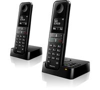 Philips D4752B DECT Telefono cordless - Display 4,6 cm - 2 telefoni - Plug