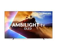 Philips Ambilight 55OLED770 4K OLED Smart TV - Display 55’’ con processore P5 AI Perfect Picture Ultra HD, Titan OS, Dolby Vision e Atmos Sound - Funziona con Alexa e Google