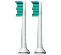Philips Confezione da 2 testine di Ricambio per Spazzolino elettrico da denti compatibile con Spazzolini Philips - Sonic HX6012/07