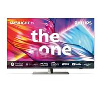 Philips Ambilight 65PUS8909 Smart TV LED 4K - Display 65 pollici con piattaforma Pixel Precise Ultra HD Titan OS e audio Dolby Atmos, funziona con l'Assistente vocale Alexa e Google - Grigio Antracite