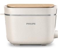 Philips Tostapane Eco Conscious, Plastica Bio al 100%, 8 Livelli di Doratura, Sc