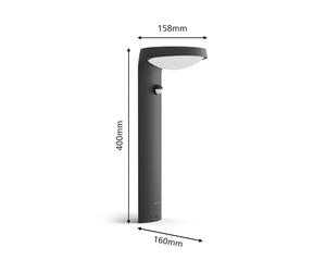 Philips Tyla sensore di lampioncino solare 1,2W 250lm Philips