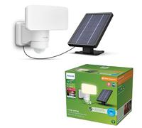 PHILIPS Tylus, Luce solare di sicurezza UltraEfficient, per Esterni, con Sensore di Movimento,3000K, Bianca