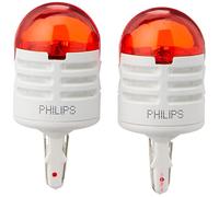 Coppia Lampade PHILIPS Ultinon Pro3000 SI LED W21/5W rosse