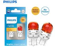 Coppia Lampade LED-AMB PHILIPS Ultinon Pro6000 SI W21/5W ambra