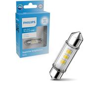 PHILIPS Ultinon Pro7000 LED Festoon lampadina di segnalazione per auto, C5W, 6.000K cool Bianco, 38mm, 12V, Versione attuale