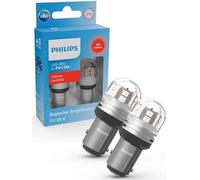 PHILIPS Ultinon Pro7000 LED lampadina di segnalazione per auto, P21/5W, Rosso, 12V/24V, Versione attuale