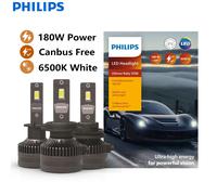 Philips Ultinon Rally 3590 LED H4 H7 H11 HB3 HB4 HIR2 180W Potenza Faro per auto luminoso 6500K Bianco Max Lumen Watt Lampadine LED