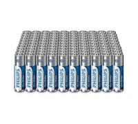Philips Ultra AA Alkaline Batterie, Confezione grande per dispositivi e uffici ad alto consumo, Confezione da 100