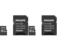Philips Ultra Speed microSDXC Card 64 GB+adattatore SD UHS-I U1,velocità di lettura fino a 80 MB/s,A1 Fast App Perf,V10,scheda di memoria per smartphone,tablet,PC,lettore di schede,video Full HD