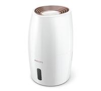 Philips Umidificatore Ambiente 2000, 200 ml/h, 32 m², 30 dB* | Serbatoio acqua da 2L, 3 velocità, modalità Sleep, funzionamento silenzioso per la casa, Bianco (HU2716/10)