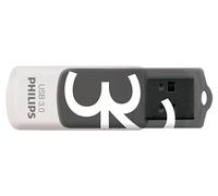 Philips USB Key Vivid USB 3.0 32 GB Grey FM32FD00B/10 NEW