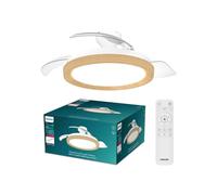 PHILIPS Ventilador techo Luz Bilss106cm 28+35W Mad - Nouvo