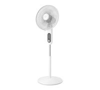 Philips Ventilatore a Piantana Serie 1000 - Potente e Silenzioso, 38 dB, Altezza Regolabile, Inclinabile e Rotante, Timer, Bianco (CX1220/00)
