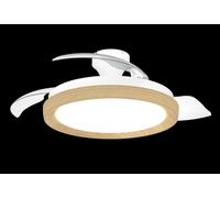 PHILIPS Ventilatore da soffitto LED dimmerabile 28W 35W DC PHILIPS BLISSWOODIM legno