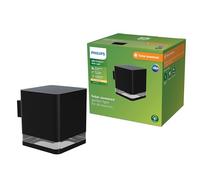 PHILIPS Virona, Lampada solare da parete, per Esterni, 2700 K, 200 lm, Nera