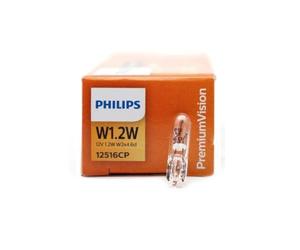 Philips Vision Conventional Interior And Signalling 12516Cp - Car Light Bulbs (W1.2W, 1.2 W, Signaling, W2X4.6D, Blister)