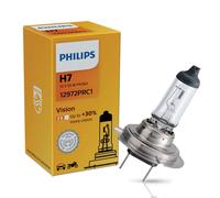 Philips Vision H1 H4 H7 W5W Alogeni Fino Al 30% In Più Di Luce Lampadine 55W 12V