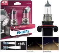 Philips Vision Forti 60% 9008 65/55W Due Lampadine Testa Luce Ricambio Azione