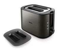 Philips Viva Collection HD2651/80 - Tostapane 2 fette 950 W Titanium