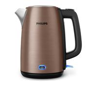 Philips Viva Collection HD9355/92 bollitore elettrico 1,7 L 2060 W Nero, Rame