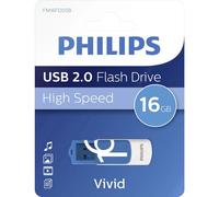 Philips VIVID Chiavetta USB 16 GB Blu FM16FD05B/00 USB 2.0