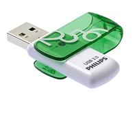 Philips Vivid Edition Super Speed USB 3.0 unità flash USB 256 GB con cappuccio girevole per PC, laptop, computer, archiviazione dati, velocità di lettura fino a 100 MB/s