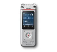 Philips Voice Tracer DVT4110/00 dittafono Flash card Cromo, Argento
