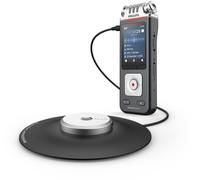 Philips VoiceTracer DVT8115 registratore vocale, Microfono a 360° per riunioni con qualità eccellente. Licenza AI Sembly in prova: l’Intelligenza Artificiale crea riassunti, trascrizioni