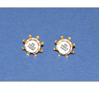 PHILIPS VR60-3 / ON954 Ceramica Vintage Componenti Placcati Oro 2 Pezzi Lotto