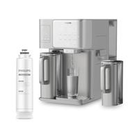Philips Water Erogatore d’acqua a osmosi inversa 9000: acqua calda e fredda purificata in secondi, funzione ghiaccio, minerali essenziali, filtrazione RO 6 in 1, >110 contaminanti ridotti, UV-C, 2000L