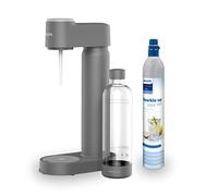 Philips Water GoZero Soda maker Lite ADD4901BK/10, grigio, bottiglia d'acqua da 1 l, bombola di CO2 da 60 l