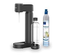 Philips Water GoZero Soda maker Lite ADD4901BK/10, nero, bottiglia d'acqua da 1 l, bombola di CO2 da 60 l