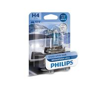 Philips WhiteVision Ultra H4 Halogena 60/55W 12V Lampadine Auto
