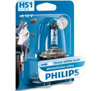 Lampada PHILIPS Alogena hs1 Whitevision Ultra 12v Moto Motore Ricambi