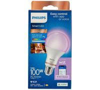 Philips WiZ Lampadina Smart LED RGB A60 13W WLAN WiFi Bluetooth E27