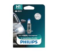 Lampada alogena PHILIPS H1 X-tremeVision Pro150 12V, 55W, 1 Pezzo