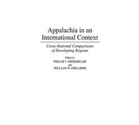 Phillip Obermiller William Ph Appalachia in an International (Copertina rigida)