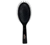Phillips Brush Spazzola piatta ovale Luxe, colore nero elegante con accenti dorati, spazzola districante da 23,5 cm della serie Luxe di Phillips Brush Co
