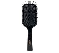 Phillips Brush Spazzola piatta quadrata Luxe, elegante colore nero con accenti dorati, spazzola districante da 23,5 cm della serie Luxe di Phillips Brush Co