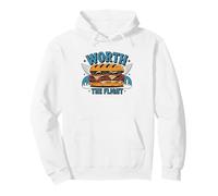 Philly Cheesesteak Espatriato Felpa con Cappuccio