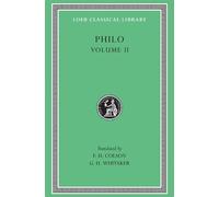 Philo Philo, Volume II (Copertina rigida) Loeb Classical Library