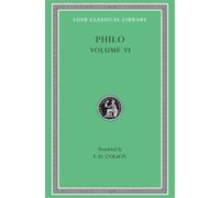 Philo Philo, Volume VI (Copertina rigida) Loeb Classical Library