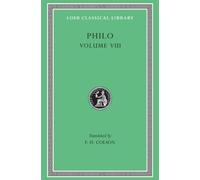 Philo Philo, Volume VIII (Copertina rigida) Loeb Classical Library
