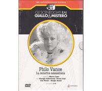 Philo Vance: La canarina assassinata. Miniserie TV Completa. (Episodi 1-2). DVD in Italiano. Sceneggiati Rai Giallo e Mistero. Versione da edicola