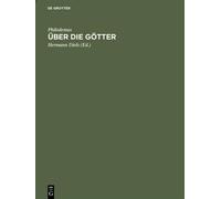 Philodemus Über die Götter (Copertina rigida)