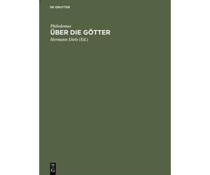 Philodemus Über die Götter (Copertina rigida)